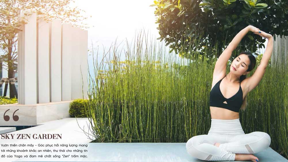 Sunshine Sky City 복합 상업시설과 스카이 가든 전경